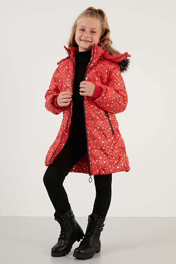 Kız Çocuk Mont 5760050 KIRMIZI
