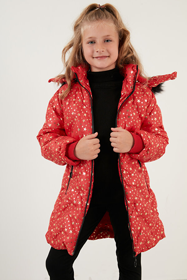 Kız Çocuk Mont 5760050 KIRMIZI