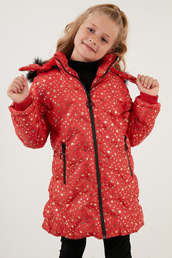 Kız Çocuk Mont 5760050 KIRMIZI