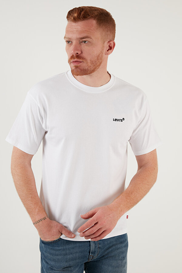 Erkek T Shirt A0637-0000 BEYAZ