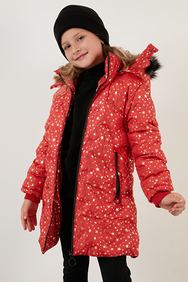 Kız Çocuk Mont 5760050 KIRMIZI