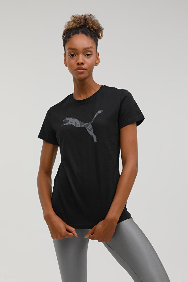 Puma Bppo-000170 Blank Base - Черный Женщина Футболка