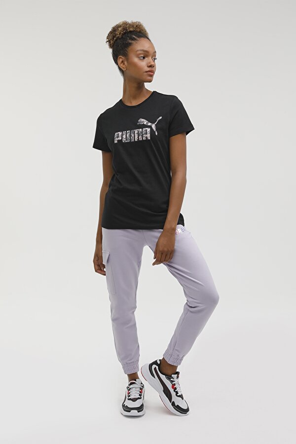 Puma Bppo-000171 Blank Base - Черный Женщина Футболка