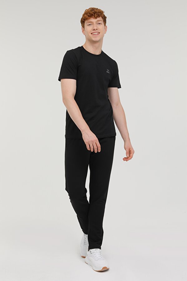 Kinetix M-Sn220 Basic C Neck T-Sh Black Man Sleeve T-Sh