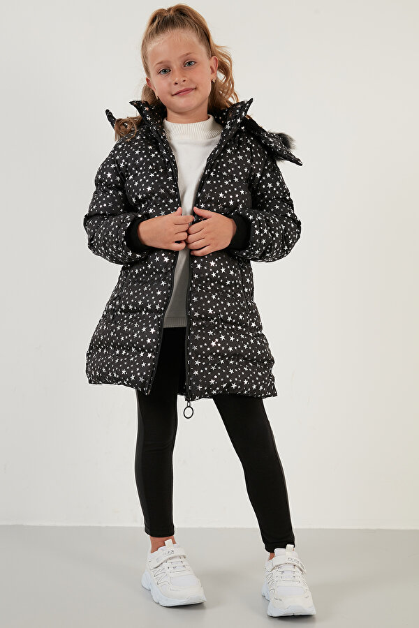 Kız Çocuk Mont 5760031 SİYAH