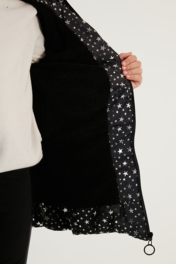 Kız Çocuk Mont 5760031 SİYAH