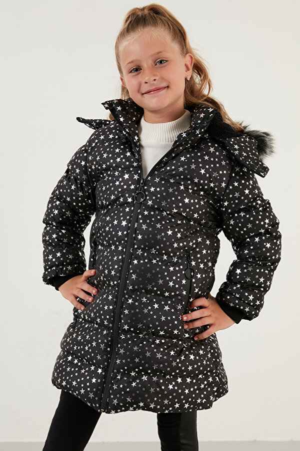 Kız Çocuk Mont 5760031 SİYAH