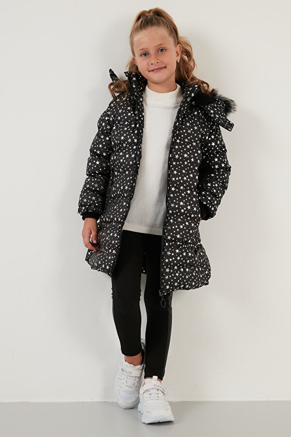 Kız Çocuk Mont 5760031 SİYAH