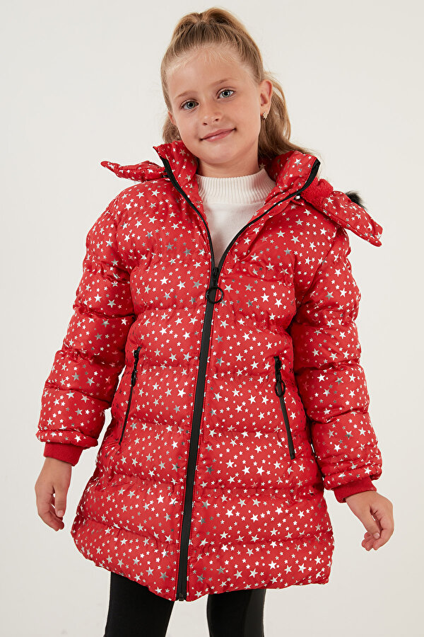 Kız Çocuk Mont 5760031 KIRMIZI