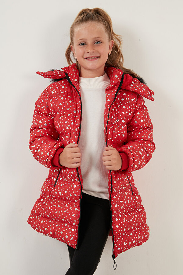Kız Çocuk Mont 5760031 KIRMIZI