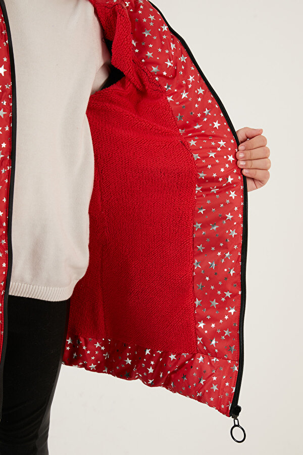 Kız Çocuk Mont 5760031 KIRMIZI