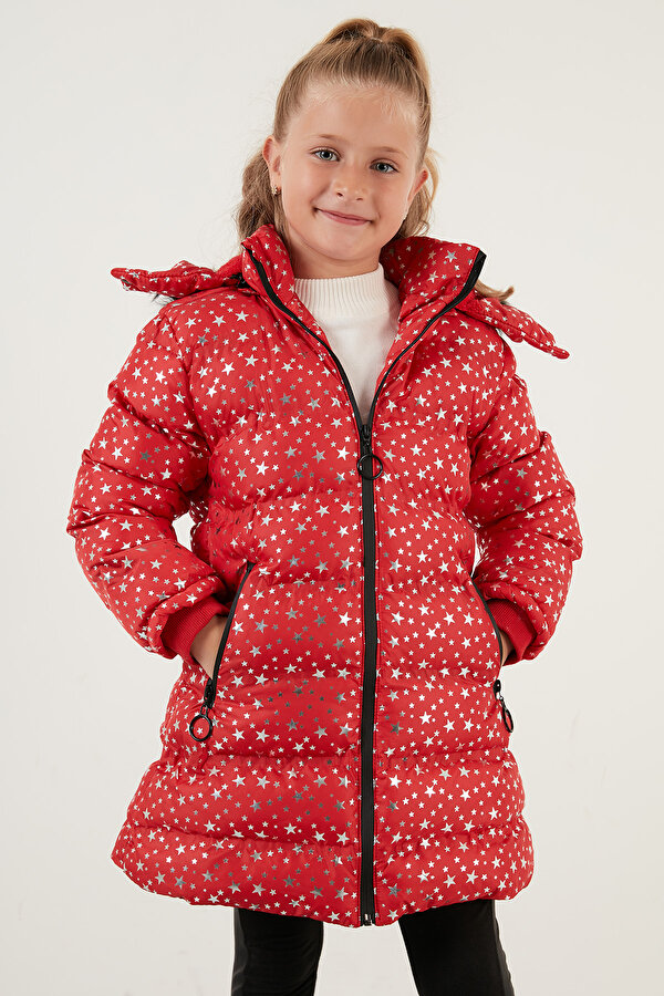 Kız Çocuk Mont 5760031 KIRMIZI