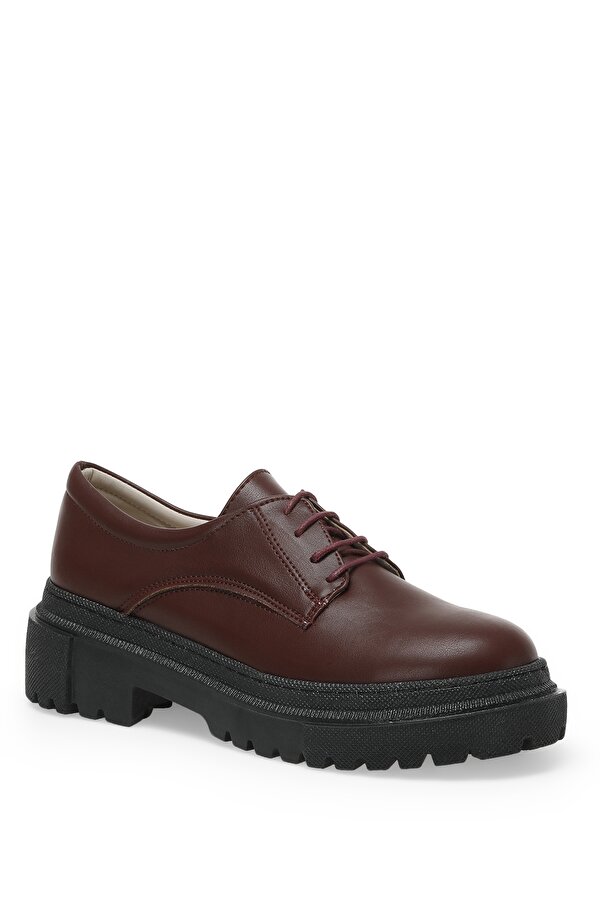 SHEA 2PR Bordo Kadın Loafer