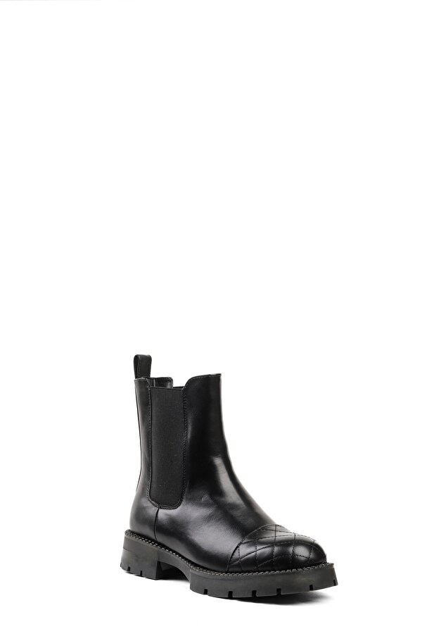 INT1221K041-KRK 2PR BLACK Woman Chelsea Boots
