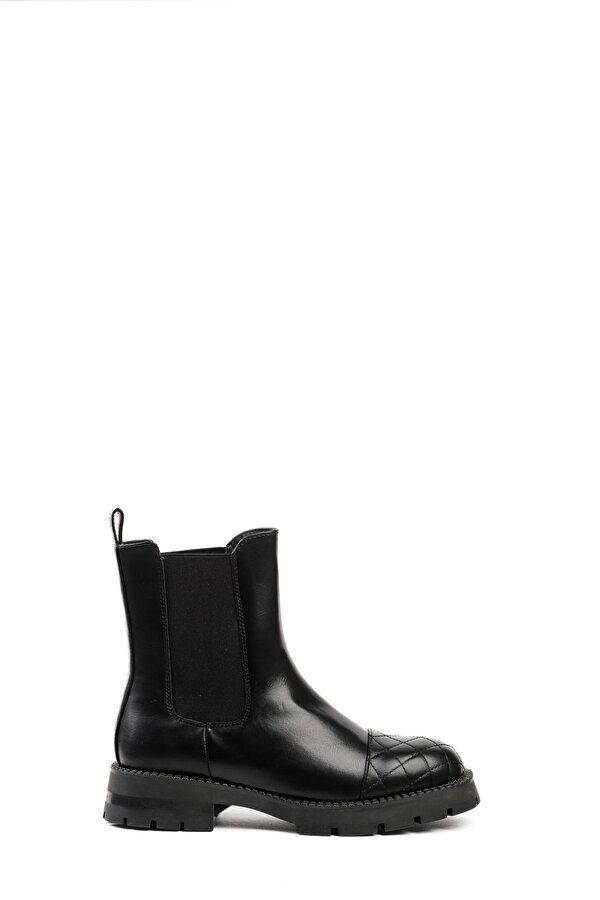 INT1221K041-KRK 2PR BLACK Woman Chelsea Boots