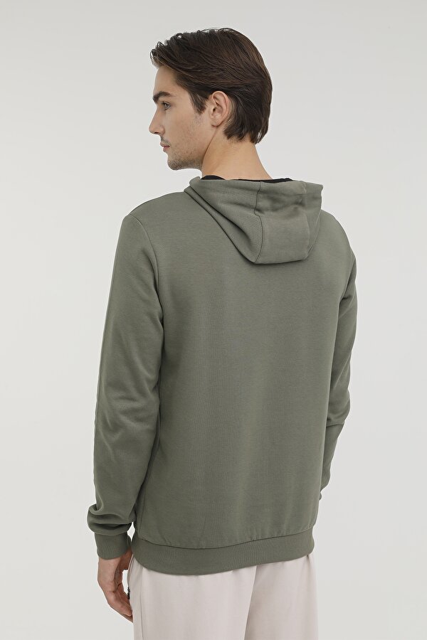 M-SD4004 ARON LOGO HOODIE KHAKI Man 449