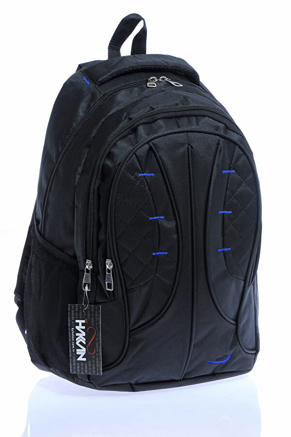 BY HAKAN PL-507 UNISEX SIRT ÇANTASI SİYAH-MAVİ