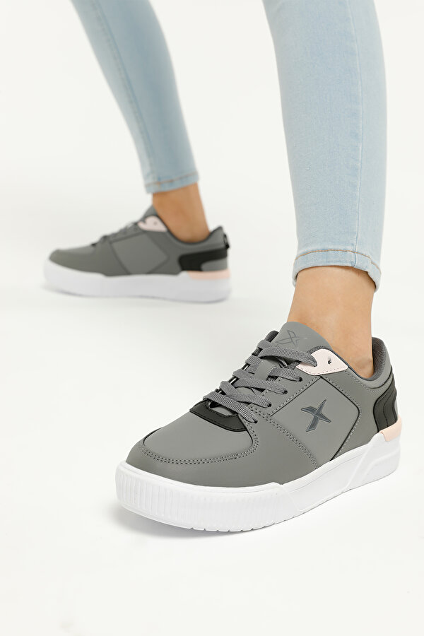 CALISTA PU W 2PR GRAY Woman Sneaker