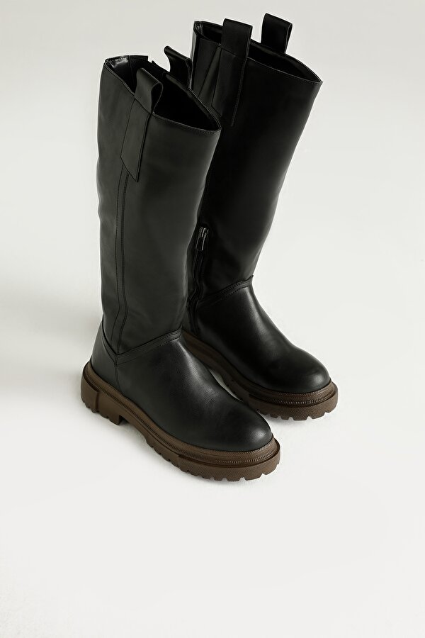 EMILLY 2PR Siyah Kadın Çizme