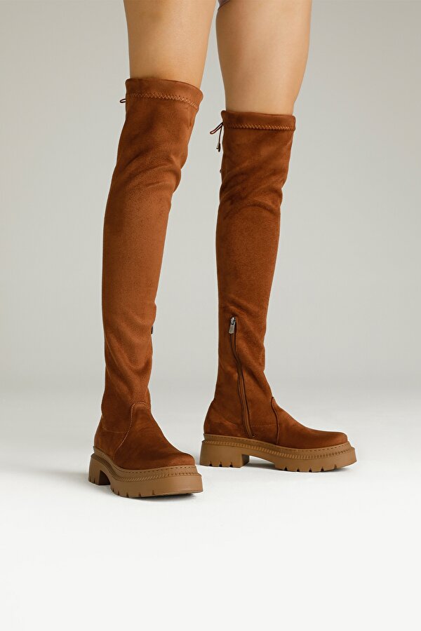 LAYAR 2PR Taba Kadın Çizme