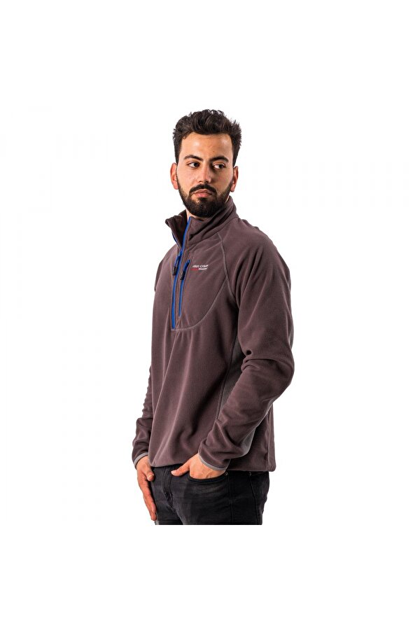 Man Half Zipper Fleece Polar-ANTRASİT