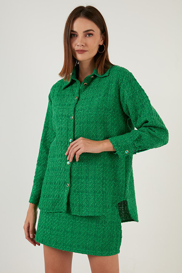 Bayan Gömlek 42190503 YEŞİL