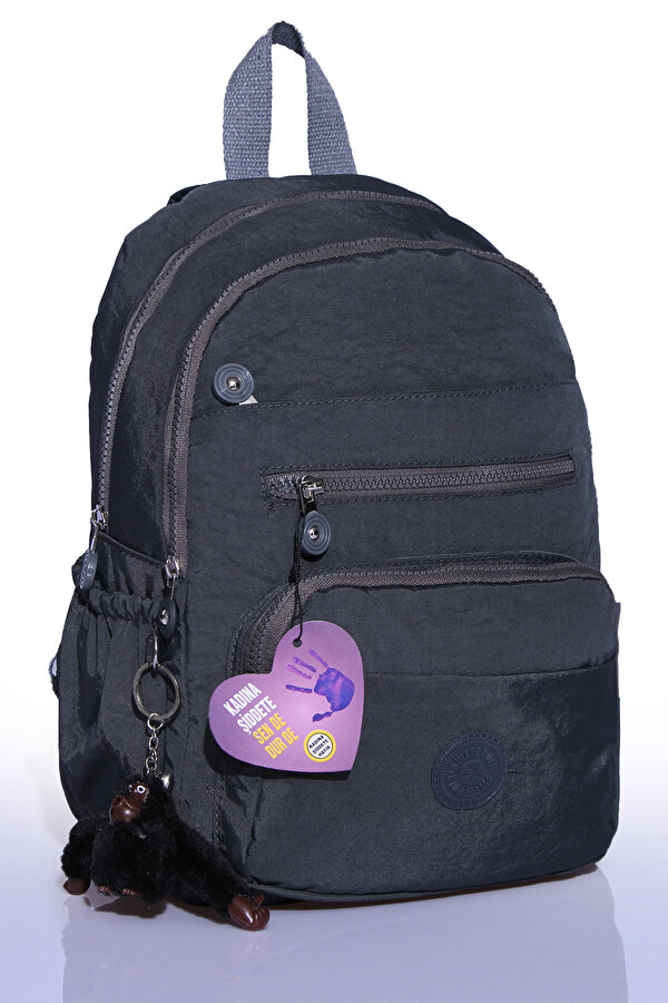 MEGA-259  Kadın Klinkır Sırt Çantası K.GRİ