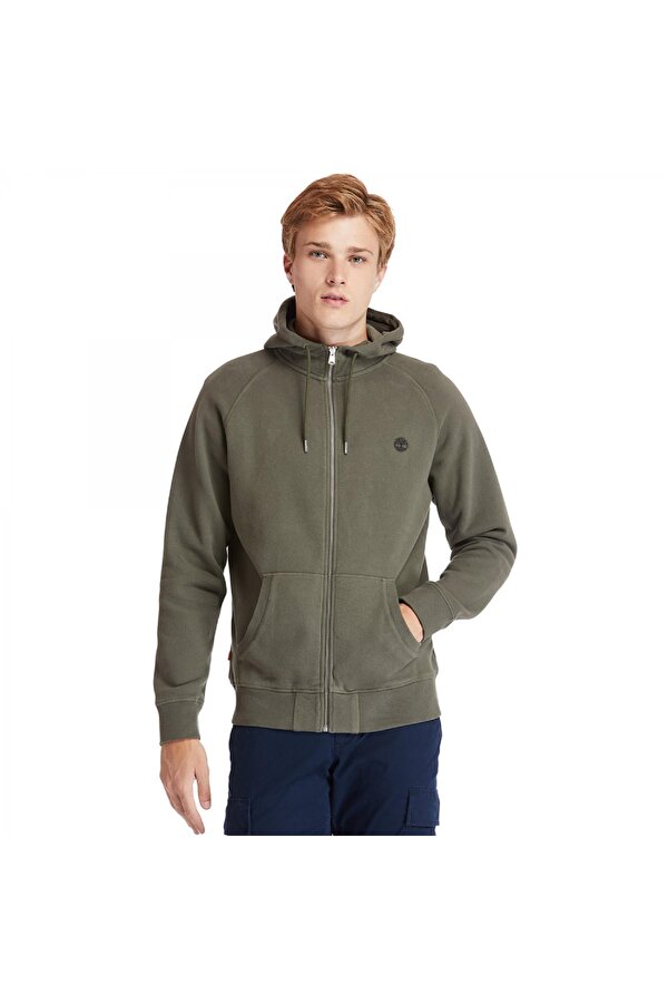 Tb0A2Bnb E-R Basic Reg Zip Haki Erkek Ceket & Yelek
