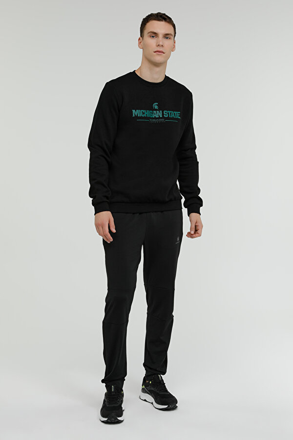 Lumberjack M-Michigan Sweatshirt 2Pr Черный Мужчина Джемпер