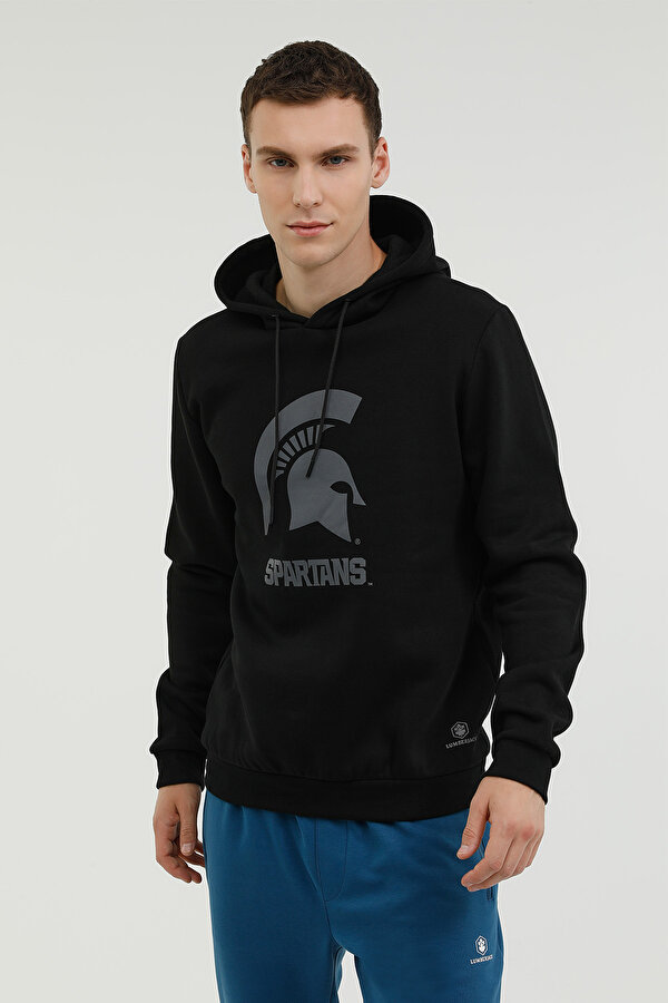 M-SPARTANS HOODIE 2PR BLACK Man 449