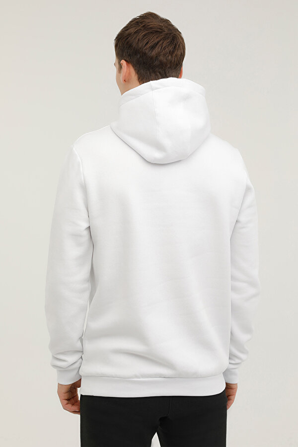 M-NASA LOGO HOODIE 2PR WHITE Man 449