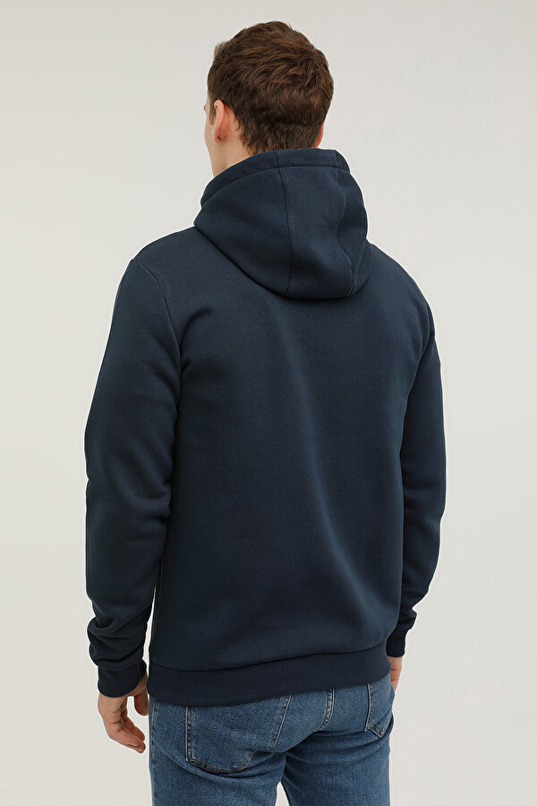 M-NASA LOGO HOODIE 2PR NAVY BLUE Man 449