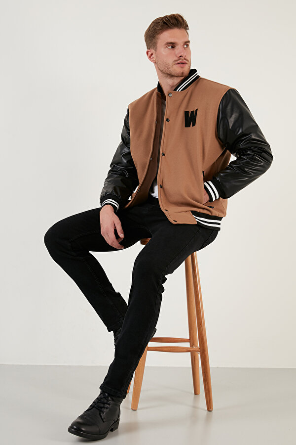 Erkek Mont 5715985 CAMEL