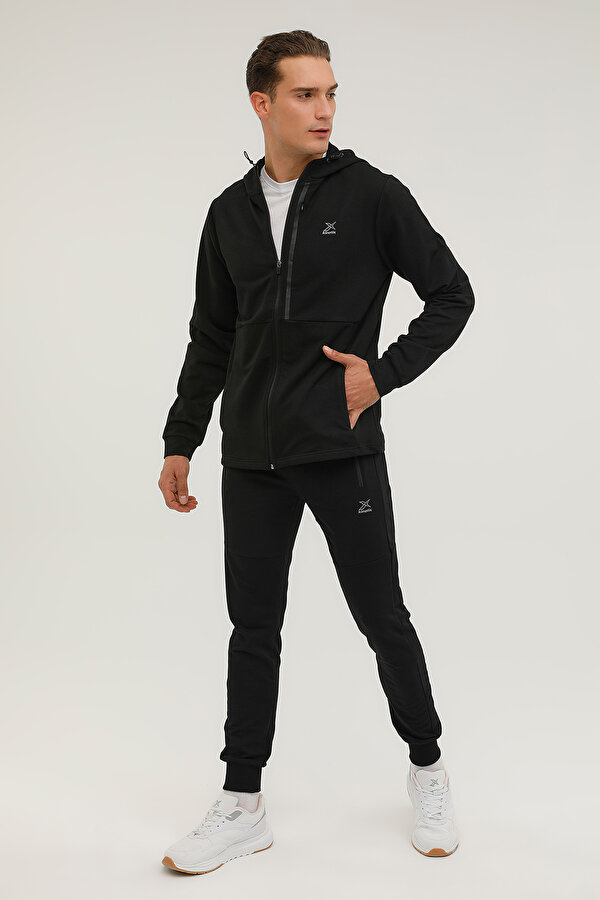 M-SN550 BRUNO FULL ZIP HO BLACK Man 124