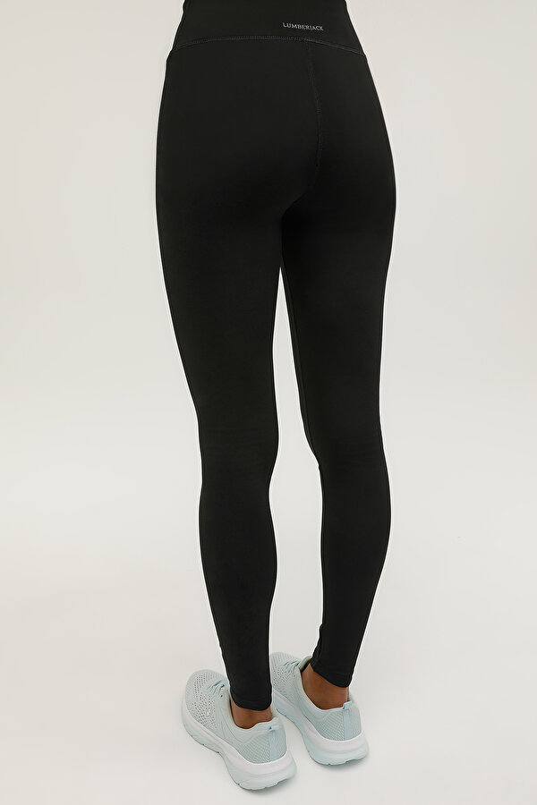 Lumberjack W-Ct641 Basic Sardonlu Ta Черный Женщина Леггинсы