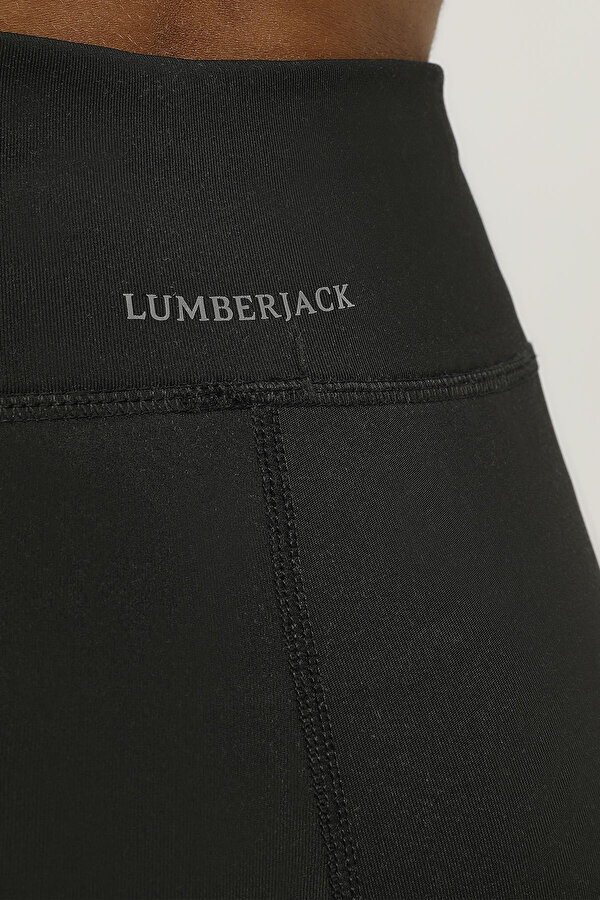 Lumberjack W-Ct641 Basic Sardonlu Ta Черный Женщина Леггинсы