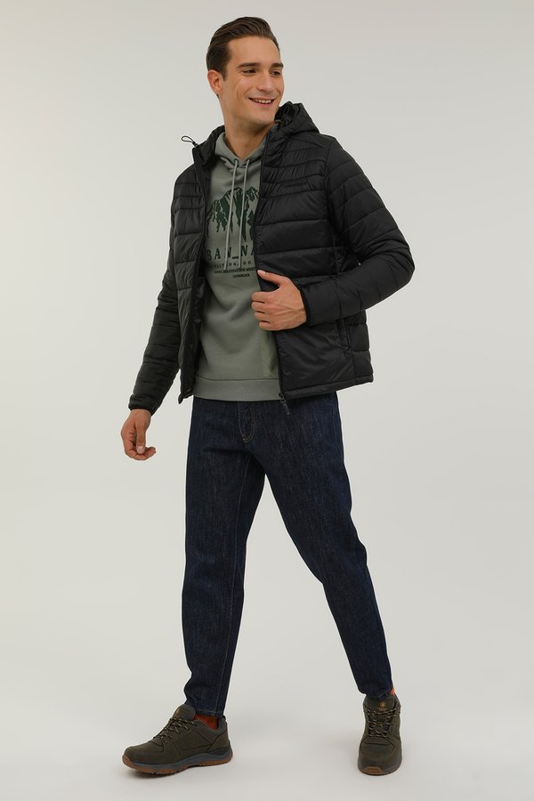 Lumberjack M-Brt Coat 2Pr Черный Мужчина Куртка