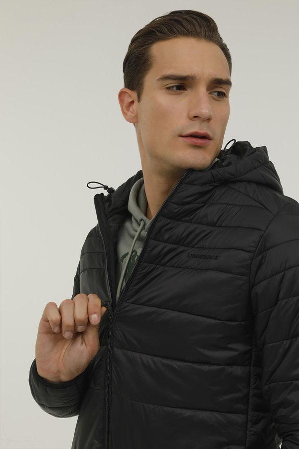 Lumberjack M-Brt Coat 2Pr Черный Мужчина Куртка