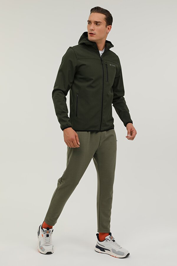 Lumberjack M-Gt16 Basic Softshell 2P Хаки 003 Мужчина Софтшелл Куртка