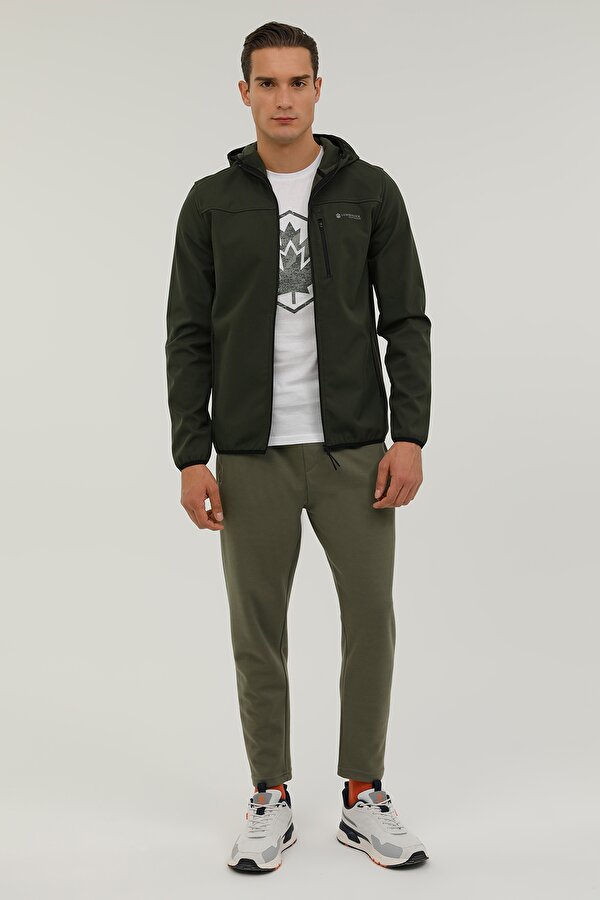 Lumberjack M-Gt16 Basic Softshell 2P Хаки 003 Мужчина Софтшелл Куртка