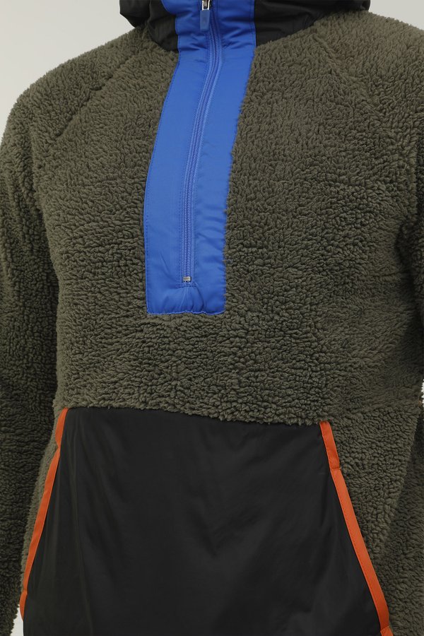 Lumberjack M-Cgr5005 Rainbow Teddy J Хаки Мужчина Куртка Тедди