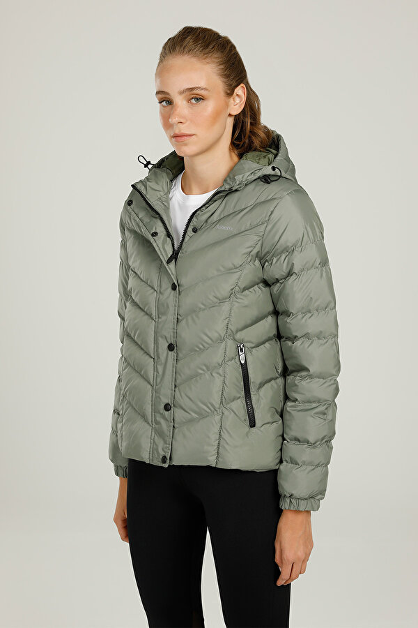 Kinetix W-Sn30 Ziggy Coat 2Pr Хаки 004 Женщина Короткая Куртка