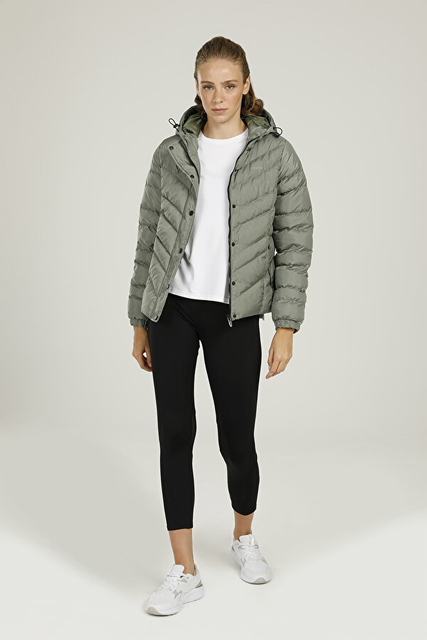 Kinetix W-Sn30 Ziggy Coat 2Pr Хаки 004 Женщина Короткая Куртка