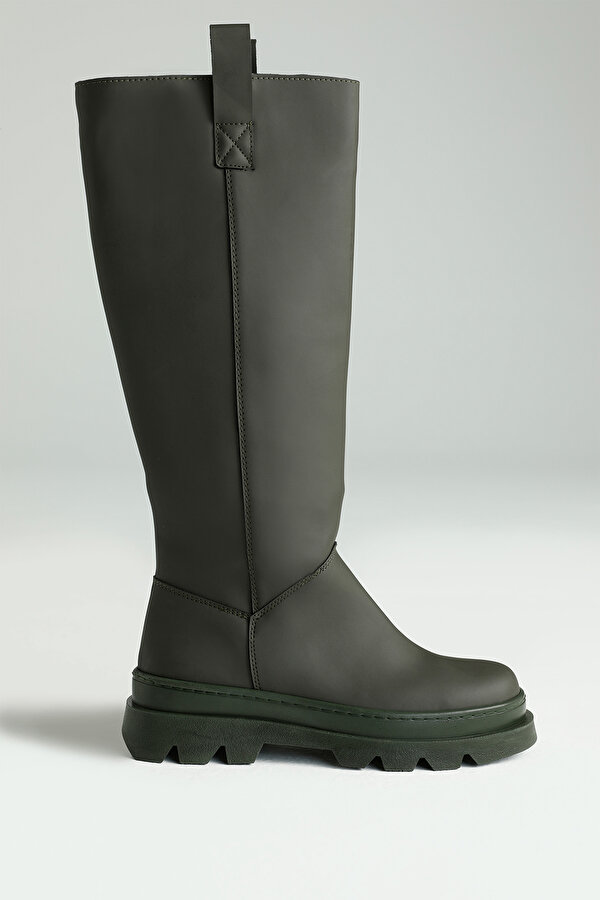 BARBA 2PR Haki Kadın Çizme