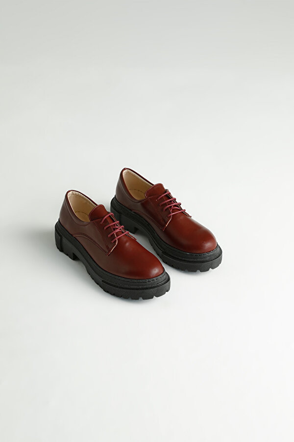 SHEA 2PR Bordo Kadın Loafer