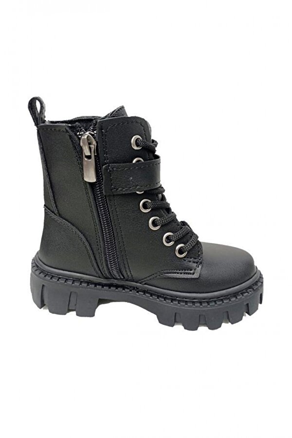 9602P Deri Çantalı Trend Fashion Kız Çocuk Bot
