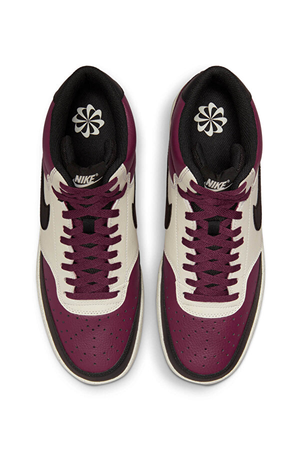 Nike Nike Court Vision Mid Nn Бордовый Мужчина Ботинки