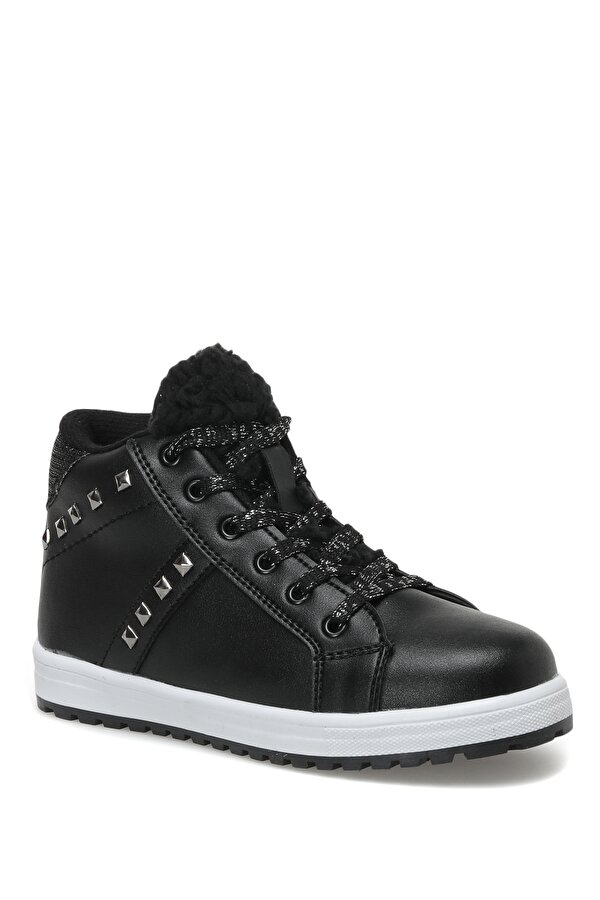 Seventeen Pelli.f 2Pr Black Child Girl Sneaker Hi