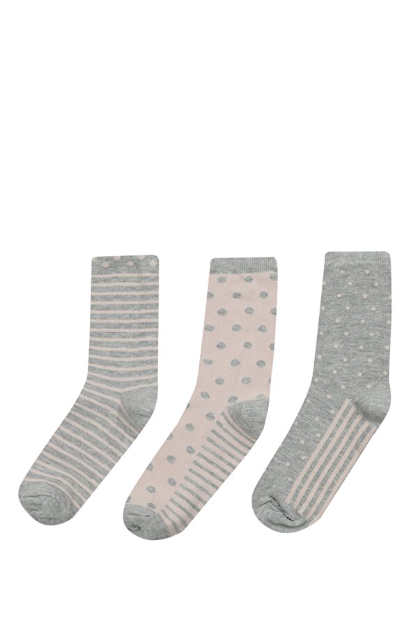 Polaris Puan Line Mix 3 Lu Skt-W Черный 004 Женщина Носки 3 Пары