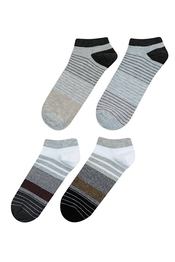 Polaris Thin Color 4 Lu Ptk-M 2Pr Белый 004 Мужчина Пинетки 4 Пары 